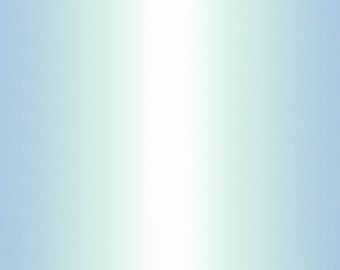 Gelato Ombre HALF YARD Pale Blue/Aqua/White  11216-BQW by Maywood Studio 100% Cotton Quilting Gradient Fabric