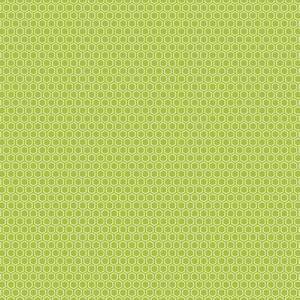 Color Up Hexy HALF YARD Dark Lime 13348-45 by Contempo / Benartex 100% Cotton Quilting Fabric