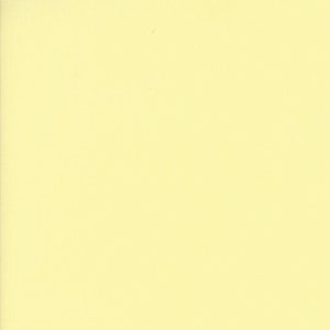 Bella Solids HALF YARD Baby Yellow 9900-31 Moda 100% Cotton Quilting Fabric