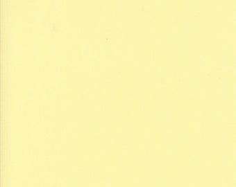 Bella Solids HALF YARD Baby Yellow 9900-31 Moda 100% Cotton Quilting Fabric