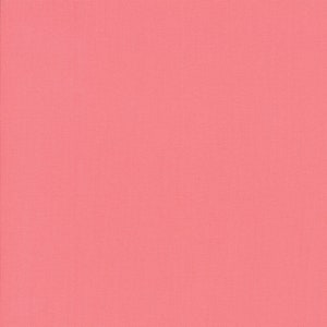 Bella Solid Tea Rose 9900-89 by Moda 100% Cotton Quilting Fabric by the HALF YARD