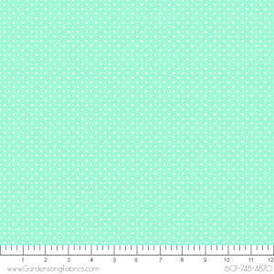 Swiss Dot - HALF YARD Aqua C670-20 Riley Blake Designs 100% Cotton Fabric