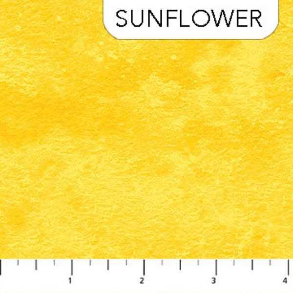 Toscana Sunflower Yellow 9020-520 by Northcott 100% Cotton Quilting Fabric Yardage