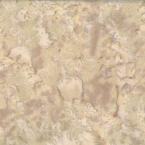 Hoffman Batiks HALF YARD Teddy Light Brown 1895-353 Bali Hand Dyed 100% Cotton Batik Fabric