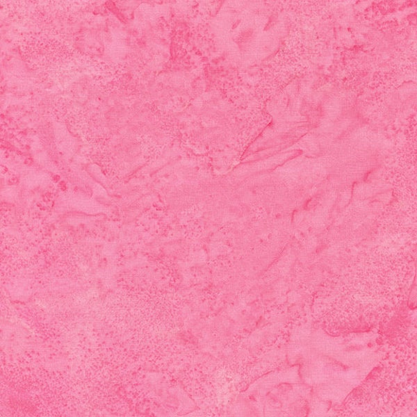 Bubblegum Pink Batik 481210 by Island Batik 100% Cotton Batik Fabric Yardage