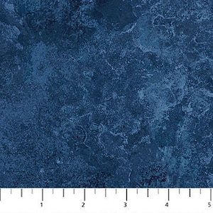 Stonehenge Basics HALF YARD Navy 39302-490 Northcott 100% Cotton Quilting Fabric