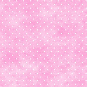 Playtime FLANNEL Dots Pink HALF YARD F10690-P by Maywood Studio 100% Cotton Flannel Quilting Fabric