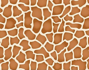 Baby Safari Giraffe Rust 24675-34 by Northcott 100% Cotton Quilting Fabric Yardage **ALMOST GONE**