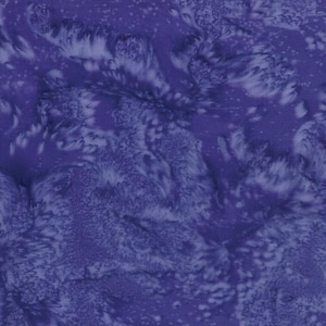 Hoffman Batiks HALF YARD Violet Purple 1895-81 Bali Hand Dyed 100% Cotton Batik Fabric