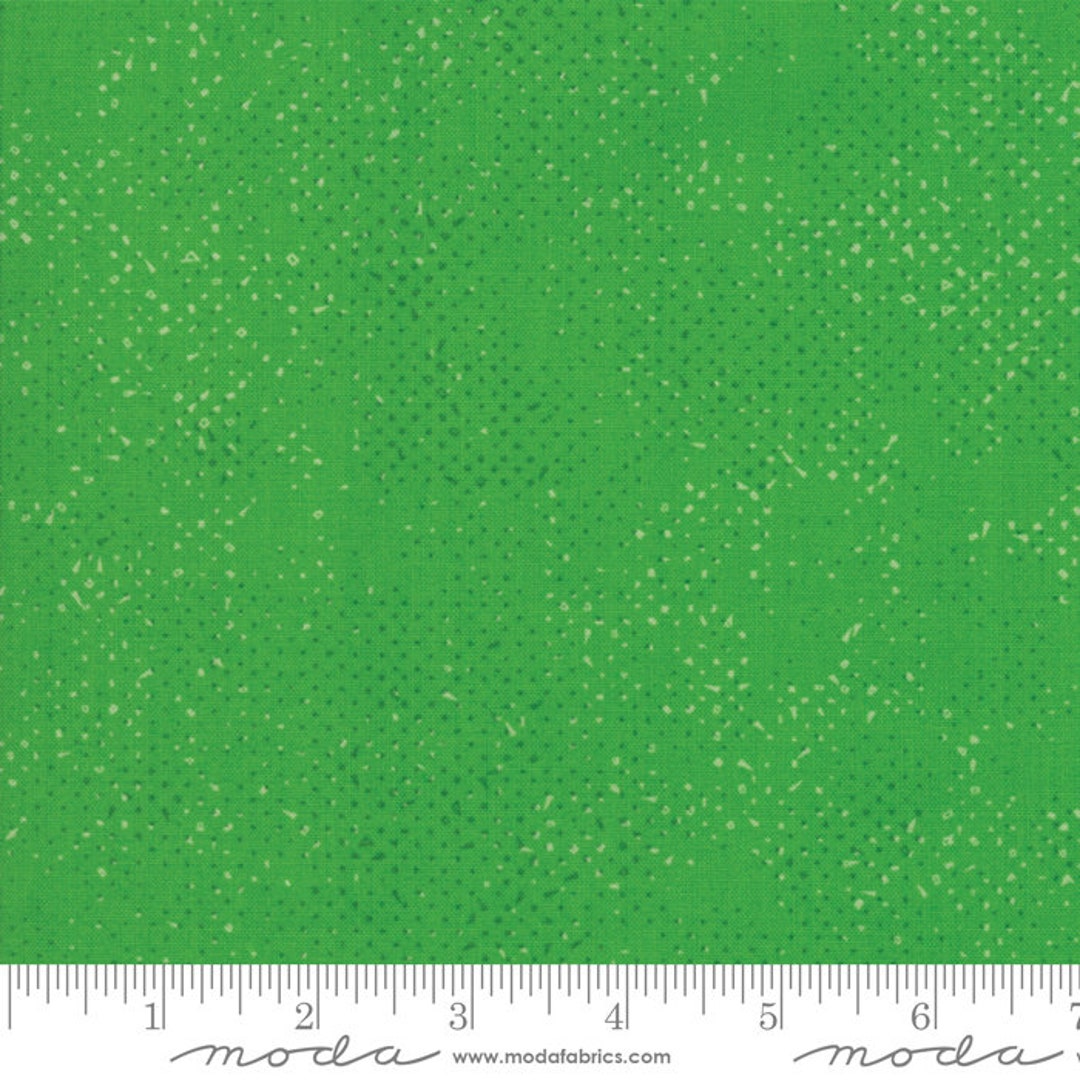 Spotted Kelly Green 1660-50 Zen Chic for Moda 100% Cotton Quilting ...