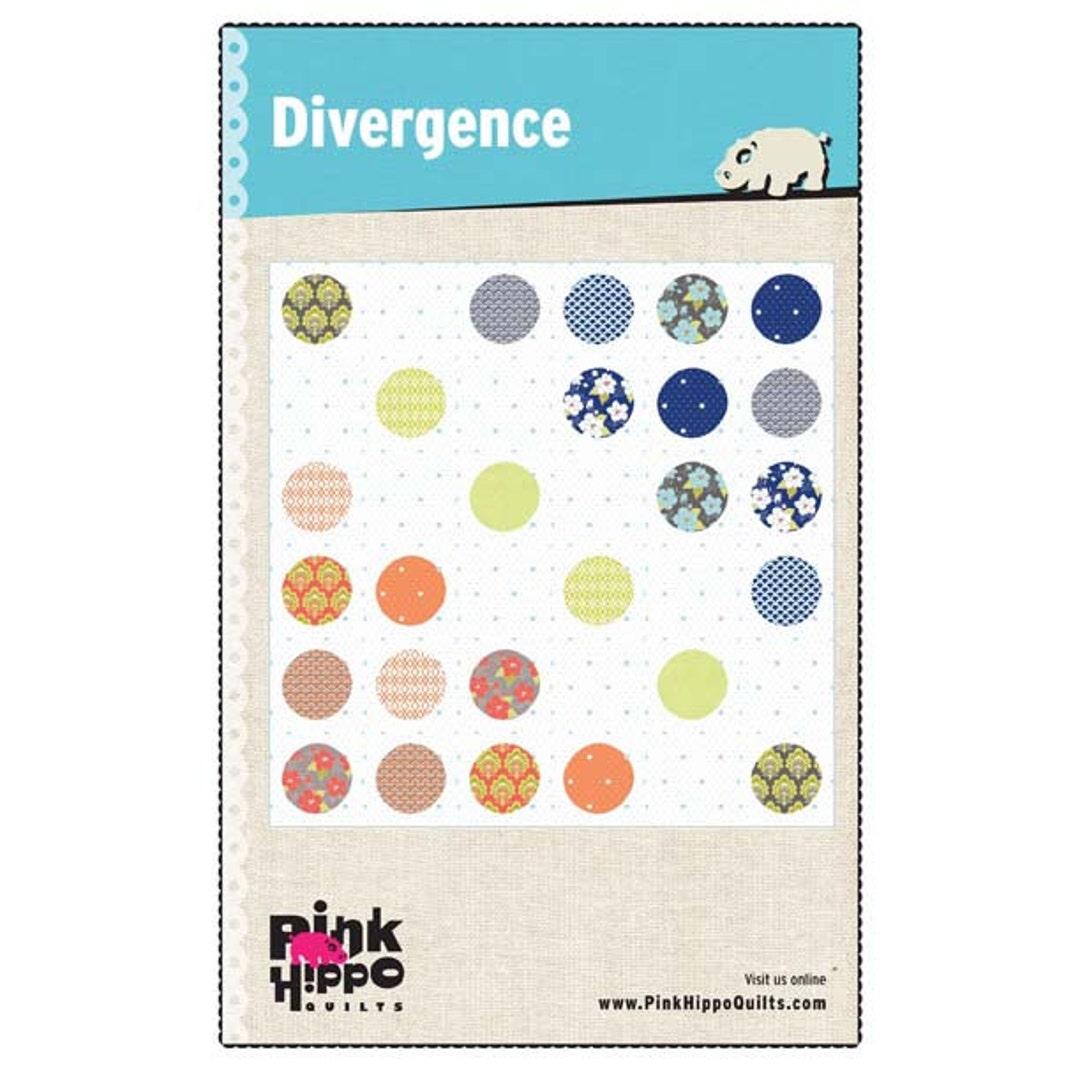 Pattern Divergence Quilt Pattern by Pink Hippo Quilts - Etsy