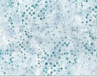 POP Dots HALF YARD Dolphin 81900-41 by Banyan Batiks / Northcott 100% Cotton Batik Fabric