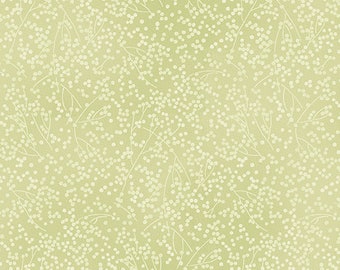 Butterfly Garden Pollen - Lime 2867-41 by Benartex 100% Cotton Fabric Yardage