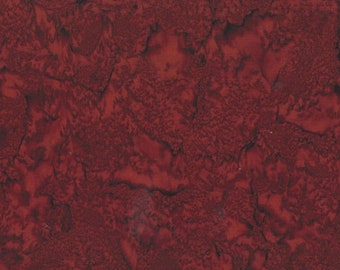 Mahogany Brown Batik 1895-125 by Hoffman Fabrics Bali Hand Dyed 100% Cotton Batik Fabric Yardage