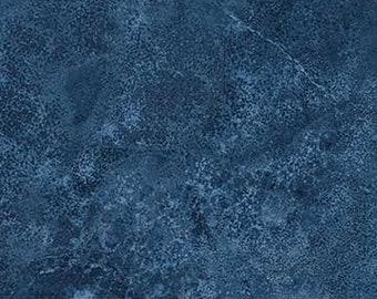 108in Wide Quilt Backing Stonehenge HALF YARD Blue B3937-49 Northcott 100% Cotton Fabric - cut continuous