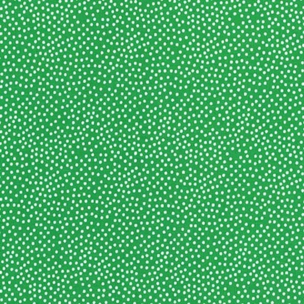 Garden Pindot Turf Green 1065-TURF by Michael Miller 100% Cotton Quilting Fabric Yardage