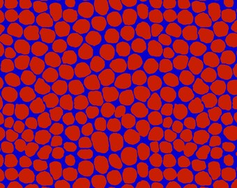 Jumble -HALF YARD Rust  BM053.RUST by Kaffe Fassett 100% Cotton Quilting Fabric