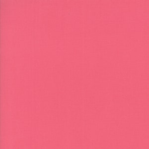 Bella Solid HALF YARD Rose 9900-62 Moda 100% Cotton Quilting Fabric