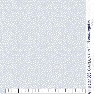 Garden Pindot HALF YARD Michael Miller Pearl Gray 1065-PEAR 100% Cotton Fabric