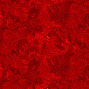 Embellishment HALF YARD Red 51000-333 by Wilmington Prints 100% Cotton Quilting Fabric