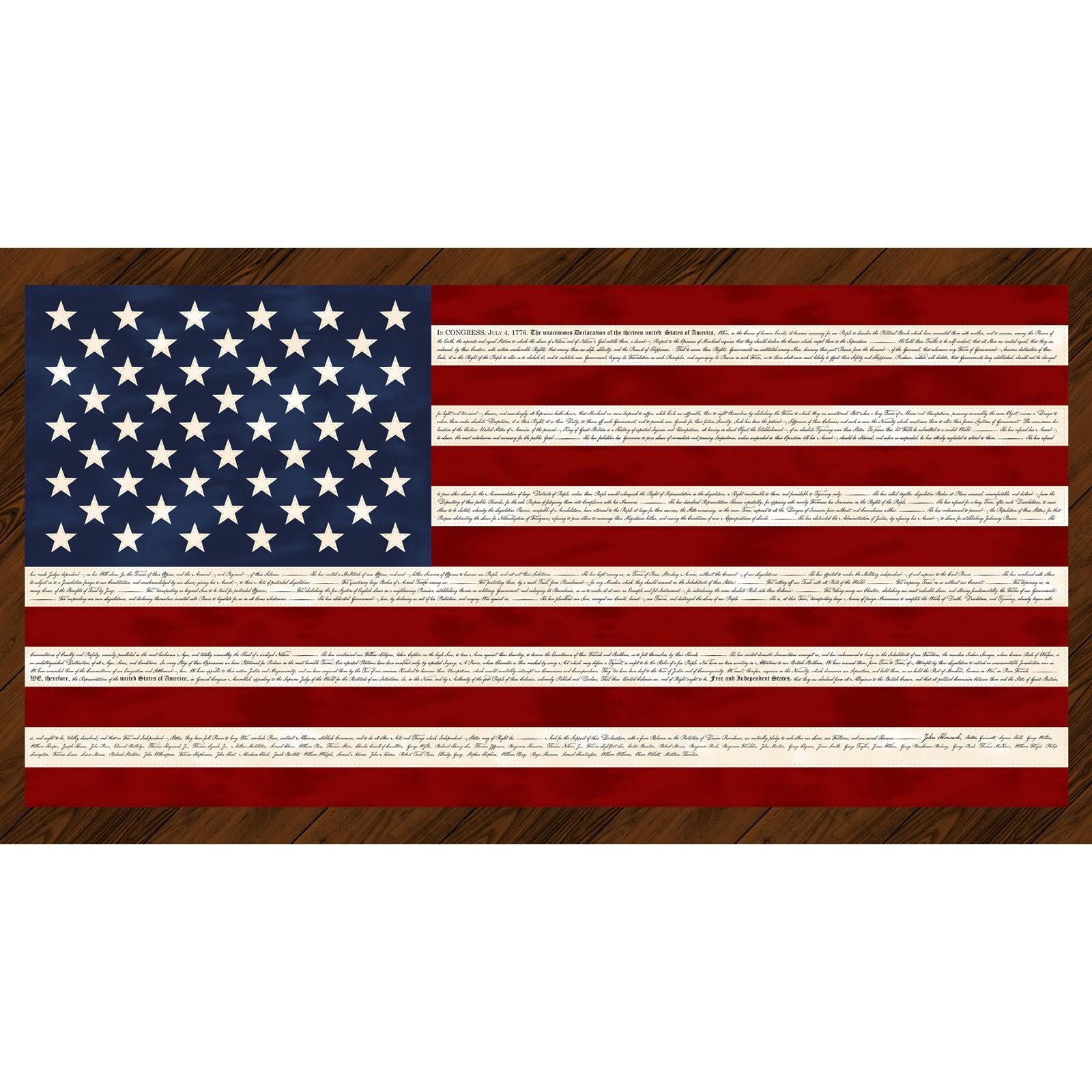United We Stand Flag Panel 8583P-87 Studio-e Fabrics 100% Cotton