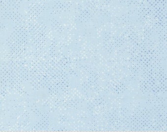 Spotted Sky Blue 1660-188 by Zen Chic for Moda 100% Cotton Quilting Fabric Yardage