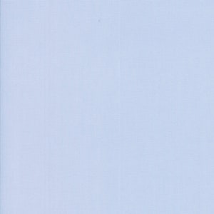 Bella Solid HALF YARD Light Blue 9900-63 Moda 100% Cotton Quilting Fabric