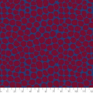 Jumble - HALF YARD Maroon BM053.MAROON by Kaffe Fassett 100% Cotton Quilting Fabric