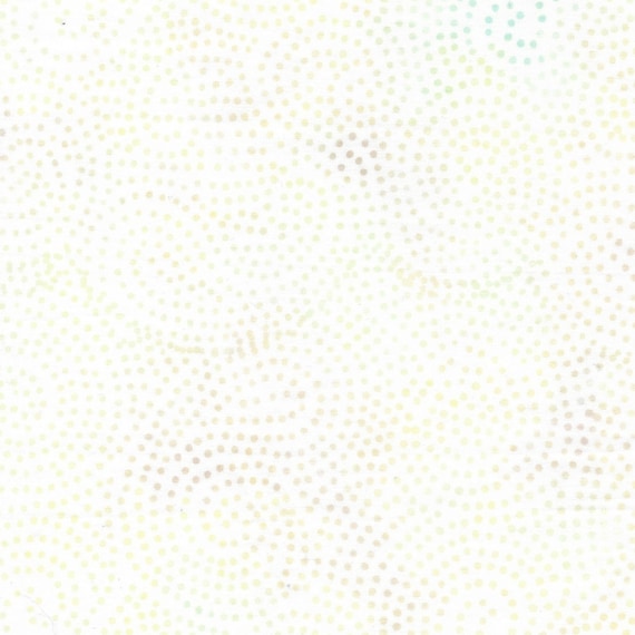 Batik Neutrals HALF Yard Eggwhite NEU-EGW Island Batiks Bali Hand Dyed 100% Cotton Batik Fabric