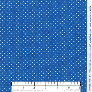 Essential Dots HALF YARD Royal Blue 8654-30 Moda 100% Cotton Quilting Fabric