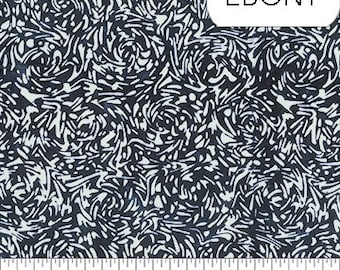 BFFs Batik HALF YARD Ebony 81600-97 Banyan Batiks 100% Cotton Batik Quilting Fabric