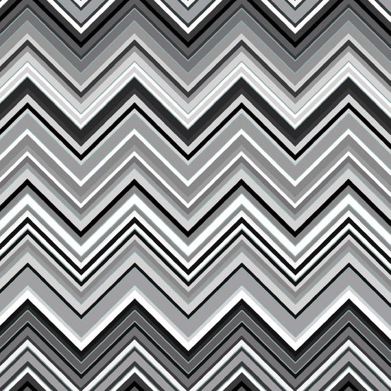 100/% Cotton Fabric Henry Glass Black White /& Bright by Colour Pattern No.8736M