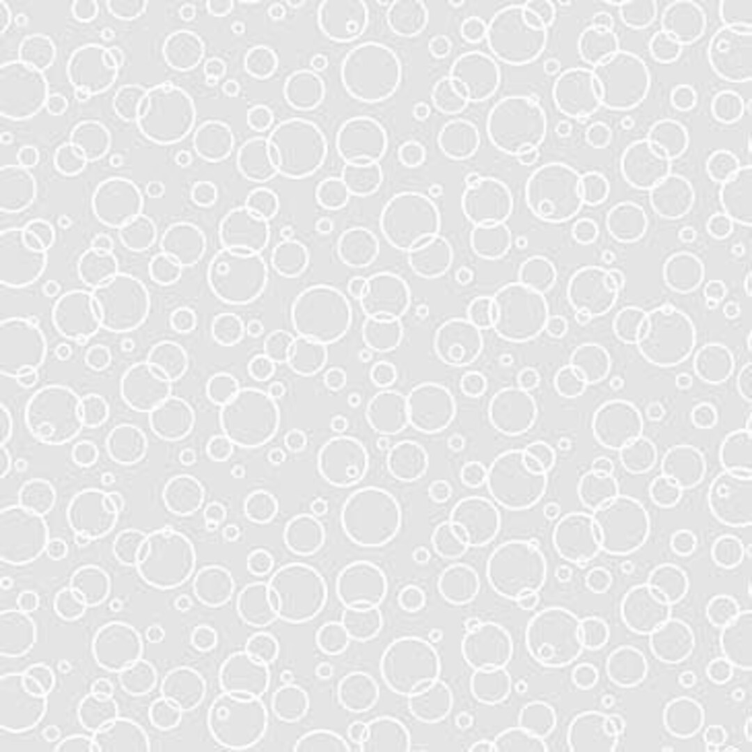 White Hot Bubble Bath White 10480WHIT by Michael Miller 100 Cotton