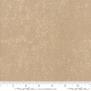 Spotted HALF YARD Oatmeal 1660-82 by Zen Chic for Moda 100% Cotton Quilting Fabric