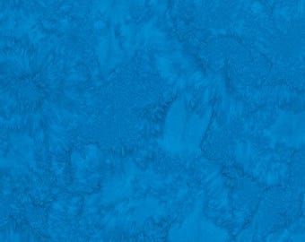 Hoffman Batiks HALF YARD Ocean Aquatic 1895-692 Bali Hand Dyed 100% Cotton Batik Fabric - cut continuous