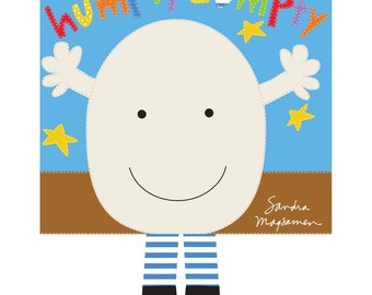 Humpty Dumpty Book Panel 5056P-1 by Studio E 100% Cotton Fabric Panel