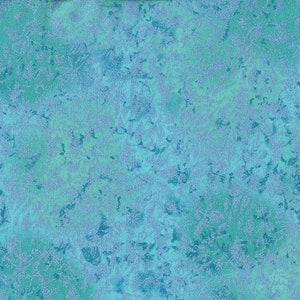 Fairy Frost HALF YARD Mermaid Turquoise/Blue/Green 376-MERM Michael Miller 100% Cotton Fabric