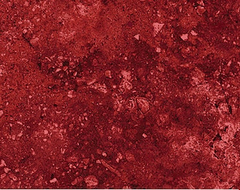 Stonehenge HALF YARD Dark Red Northcott 3954-190 100% Cotton Quilting Fabric