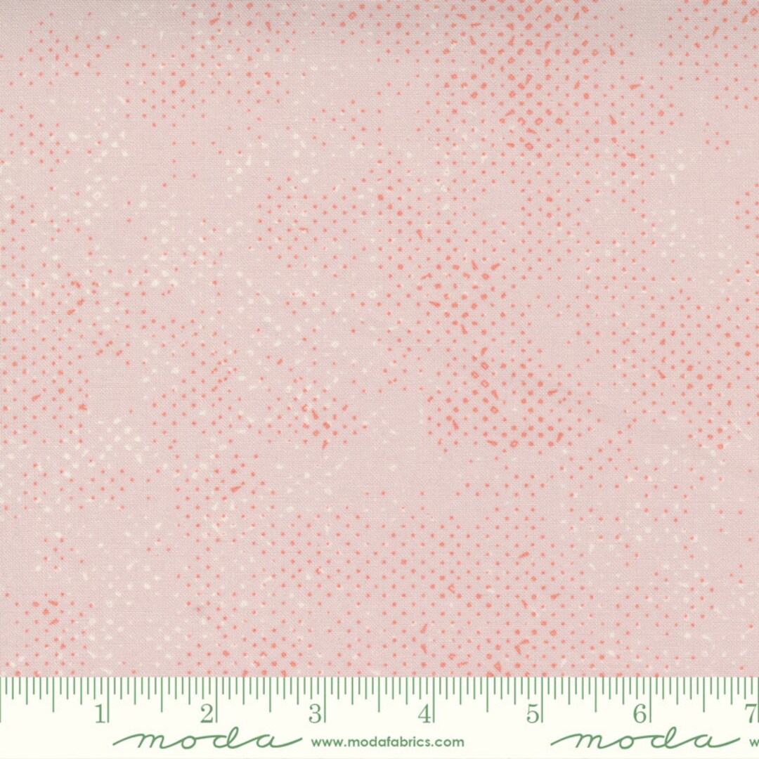 Spotted HALF YARD Rose Quartz 1660-164 Zen Chic / Moda 100
