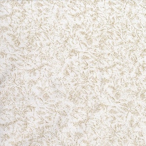 Fairy Frost HALF Yard Bling White/Gold GLITTER 376-BLIN Michael Miller 100% Cotton Fabric