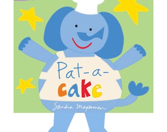 Pat-A-Cake Book Panel 5058P-1 by Studio E 100% Cotton Fabric Panel Soft Book