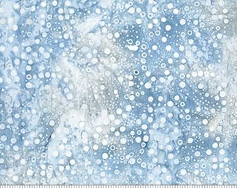 POP Dots HALF YARD Shark 81900-43 by Banyan Batiks / Northcott 100% Cotton Batik Fabric