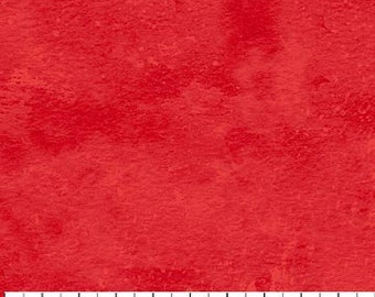 Toscana - HALF YARD Valentino Red 9020-231 by Northcott 100% Cotton Quilting Fabric