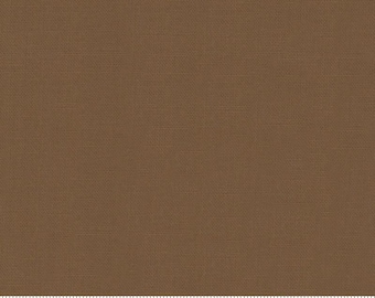 Bella Solid HALF YARD Fawn 9900-477 Moda 100% Cotton Quilting Fabric
