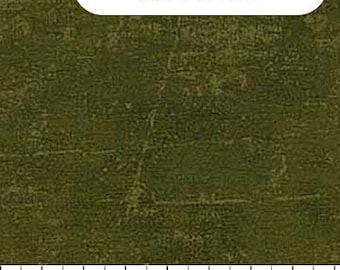 Canvas - Military Green 9030-790 by Northcott 100% Cotton Quilting Fabric Yardage