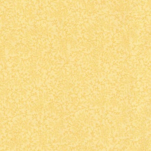 108in Wide Backing Delicate Vines Yellow 454W-03 by Benartex 100% Cotton Quilting Fabric **Almost Gone**
