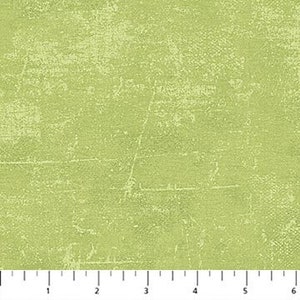 Canvas - HALF YARD Kiwi Green 9030-71 by Northcott 100% Cotton Quilting Fabric