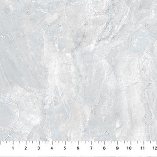 Surfaces Cool Gray Marble 3 25042-96 by Northcott 100% Cotton Quilting Fabric Yardage