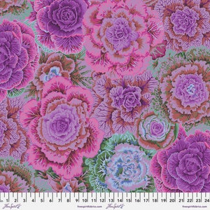 Brassica HALF YARD Magenta PJ051.MAGENTA by Philip Jacobs / Kaffe Fassett 100% Cotton Quilting Fabric
