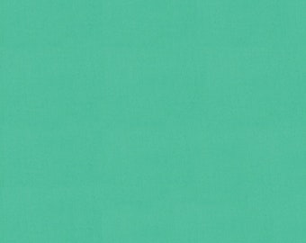 Bella Solid HALF YARD Bayside Aqua Green 9900-393 Moda 100% Cotton Quilting Fabric